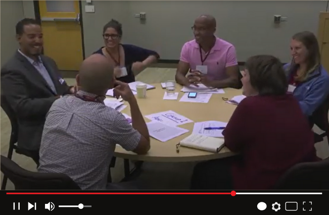 Abel Cano coaches a group to tell their story of self (Video)