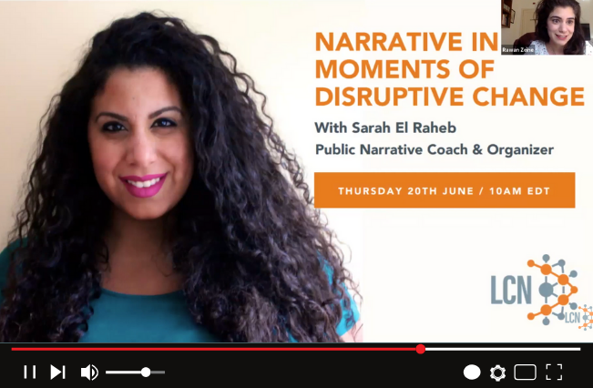 Public Narrative II: Narrative in Moments of Disruptive Change (Video)