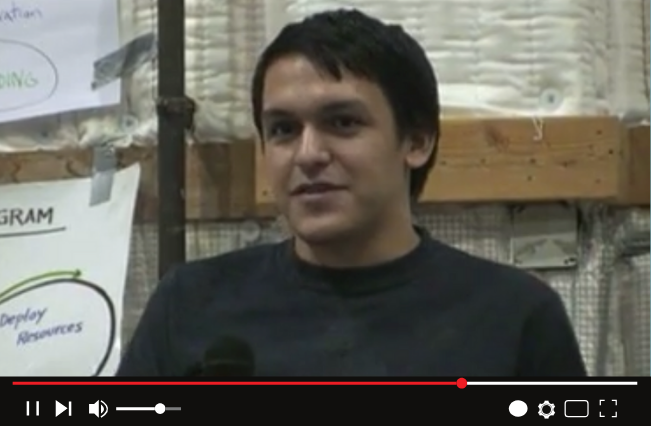 Robbie’s Story of Now (Camp Obama: Burbank) (Video)