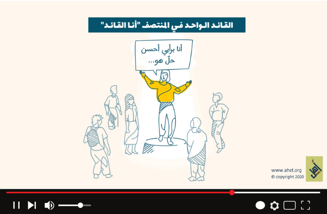 أدوات تفاعلية ومواد مرئية حول التنظيم المجتمعي من إعداد أهل – Visual and Explanatory Tools about Community Organising by Ahel (Arabic)