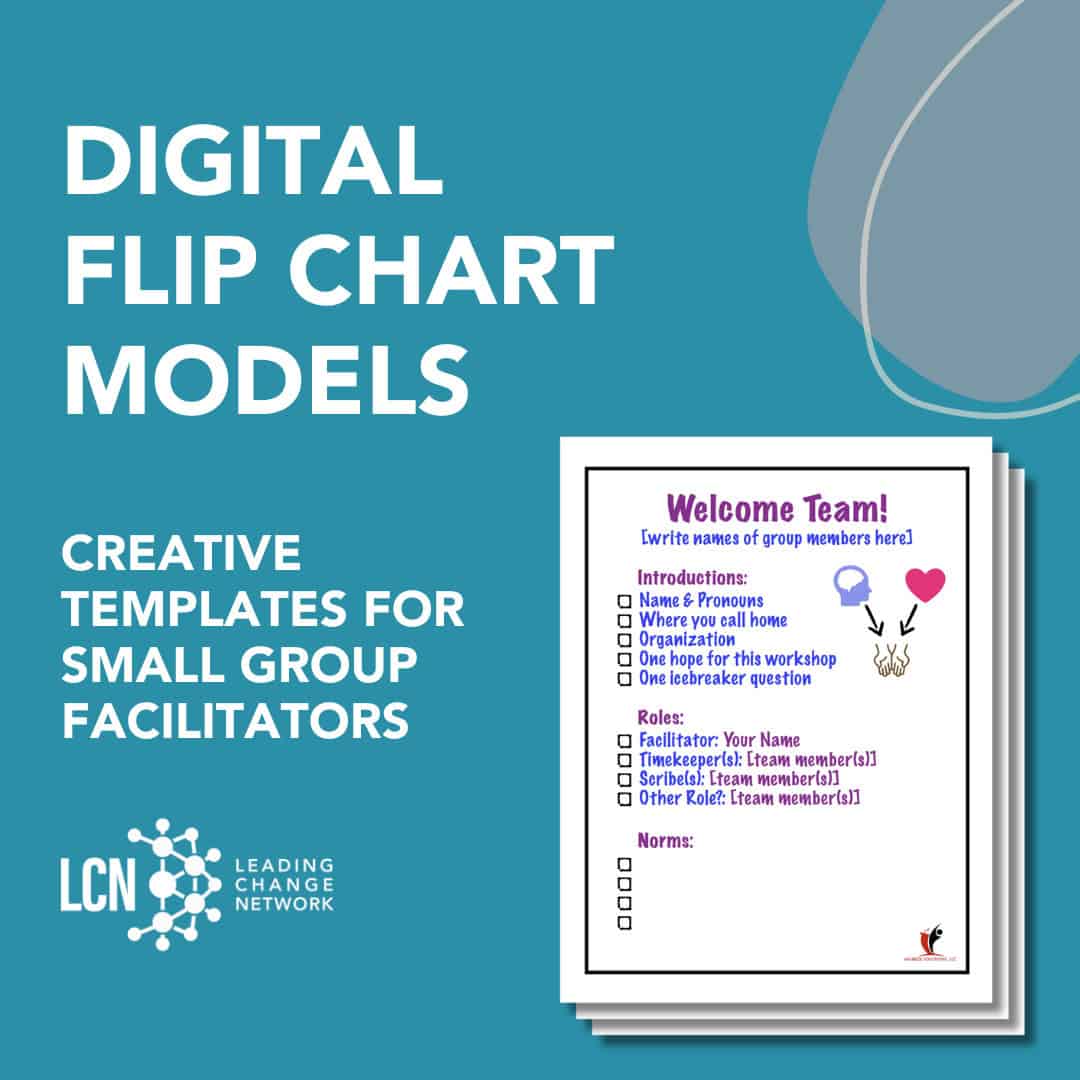 Digital Flip Chart Models (Creative Templates for Small Group Facilitators)