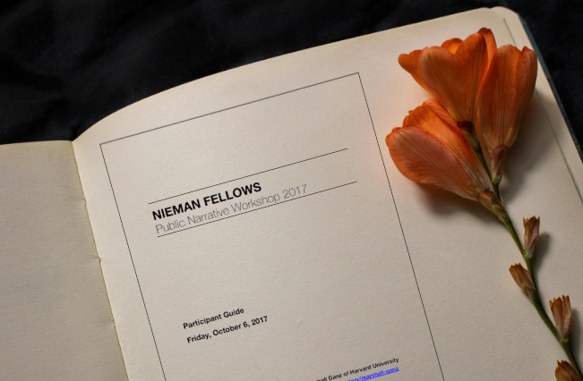 Public Narrative Workshop: Participant Guide [Nieman Fellows Public Narrative Workshop 2017]