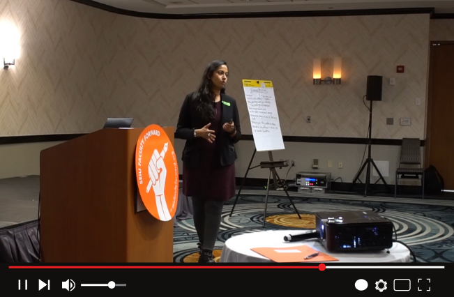 Story of Us by Anita Krishnan at a public narrative workshop by the union sector in 2019, SEIU Florida Public Services Union Workshop 2019 (Video)